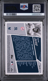 2025 Bowman Anime Aaron Judge #BA6 PSA 10 Low Pop Yankees